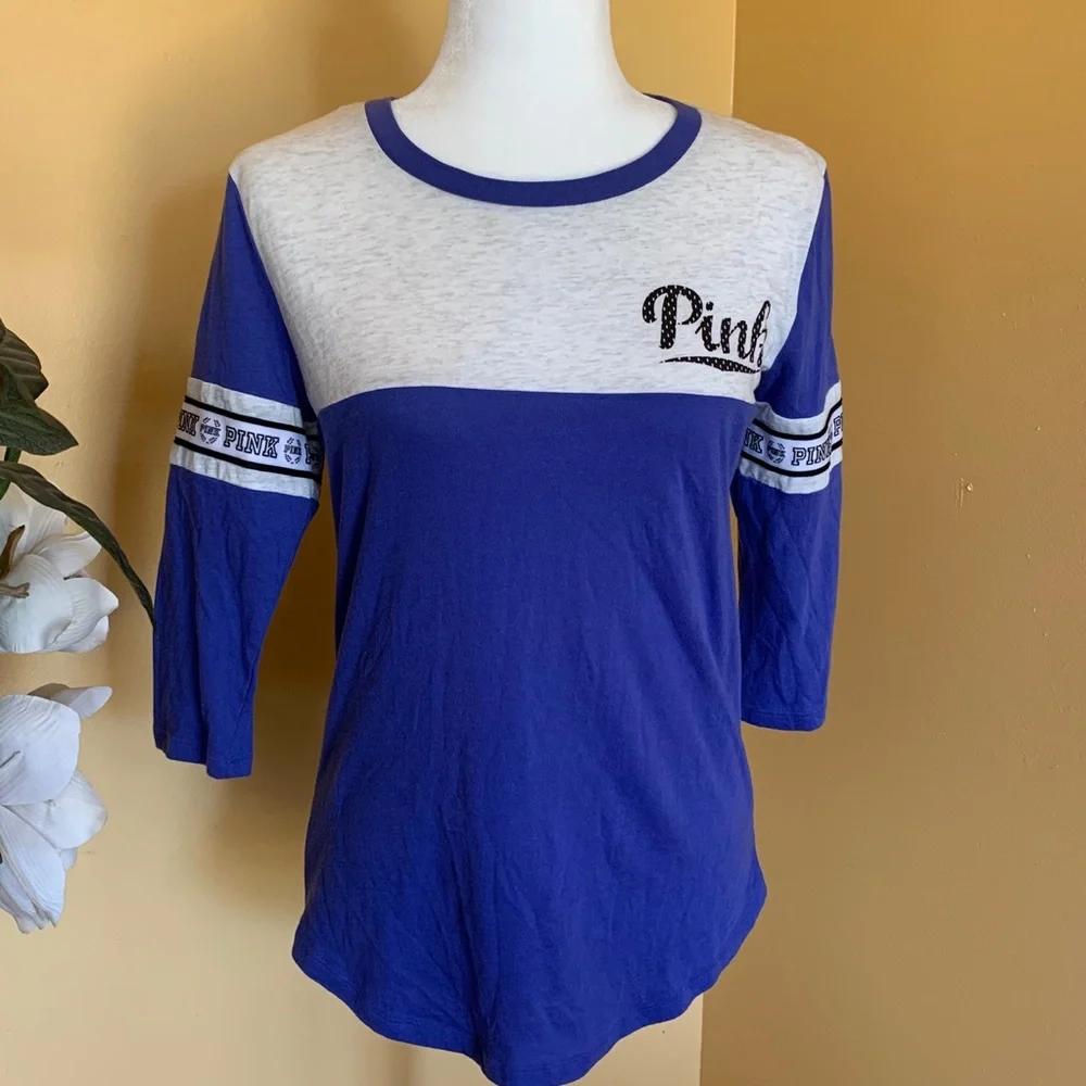 PINK Victoria’s Secret VS Top Size XS Love Pink Top Pull On Top Size XS.